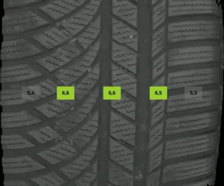 2x Winterreifen 245/35 R20 95w Kumho Wintercraft DOT 2324 6mm - Bild 1