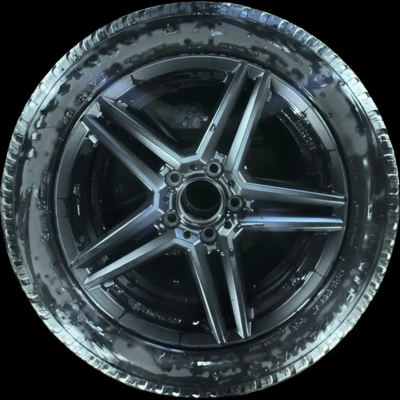 205/55 R17 95V WINTERREIFEN MERCEDES CLA F2C 17 ZOLL ALU KOMPLETTSATZ 5-7MM - Bild 1