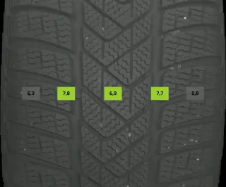 245/45 R19 WINTERREIFEN E KLASSE ALL TERRAIN S213 19 ZOLL KOMPLETTSATZ 5-6MM - Bild 7
