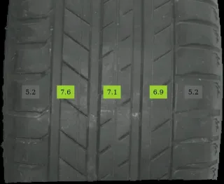 2x 235/55 R19 101Y Sommerreifen Michelin Latitude Sport 3 6mm DOT 4420 - Bild 2