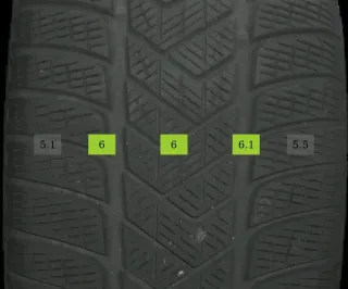 235/55 R18 WINTERREIFEN VOLVO XC40 18 ZOLL ALUFELGEN KOMPLETTSATZ 5-6MM - Bild 8