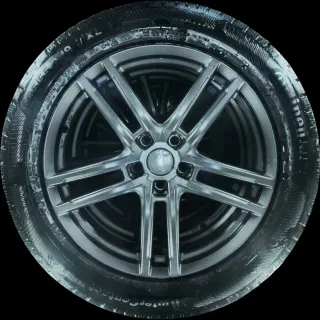 235/55 R19 105V WINTERREIFEN MERCEDES GLC W253 19 ZOLL ALU KOMPLETTSATZ 6MM - Bild 4