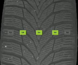 245/40 R18 97v Winterreifen AUDI A4 8K 18 Zoll Alu Komplettsatz 5mm - Bild 6