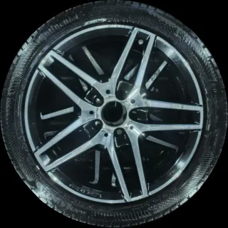 2X 265/35 R18 WINTERREIFEN AMG E-KLASSE W212 18 ZOLL ALUMINIUM KOMPLETTSATZ 6MM - Bild 2