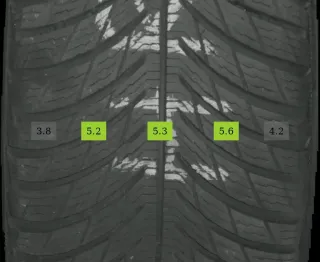 205/55 R17 91H WINTERREIFEN A-KLASSE W177 17 ZOLL ALU KOMPLETTSATZ A1774011200 - Bild 6