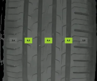 225/60 R17 99Y SOMMERREIFEN AUDI A6 4K 17 ZOLL ALUMINIUM KOMPLETTRÄDER 5-6MM - Bild 8