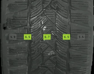205/60 R16 WINTERREIFEN A-KLASSE W177 16 ZOLL ALUFELGEN KOMPLETTSATZ 5-6MM - Bild 6
