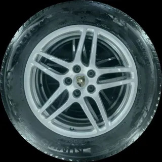 255/55 R18 GANZJAHRREIFEN PORSCHE MACAN 95B 18 ZOLL ALUFELGEN KOMPLETTSATZ 5-6MM - Bild 1