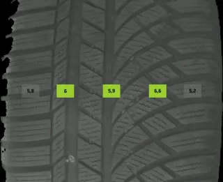 2x Winterreifen 275/30 R20 97w Kumho Wintercraft DOT 2024 6mm - Bild 2