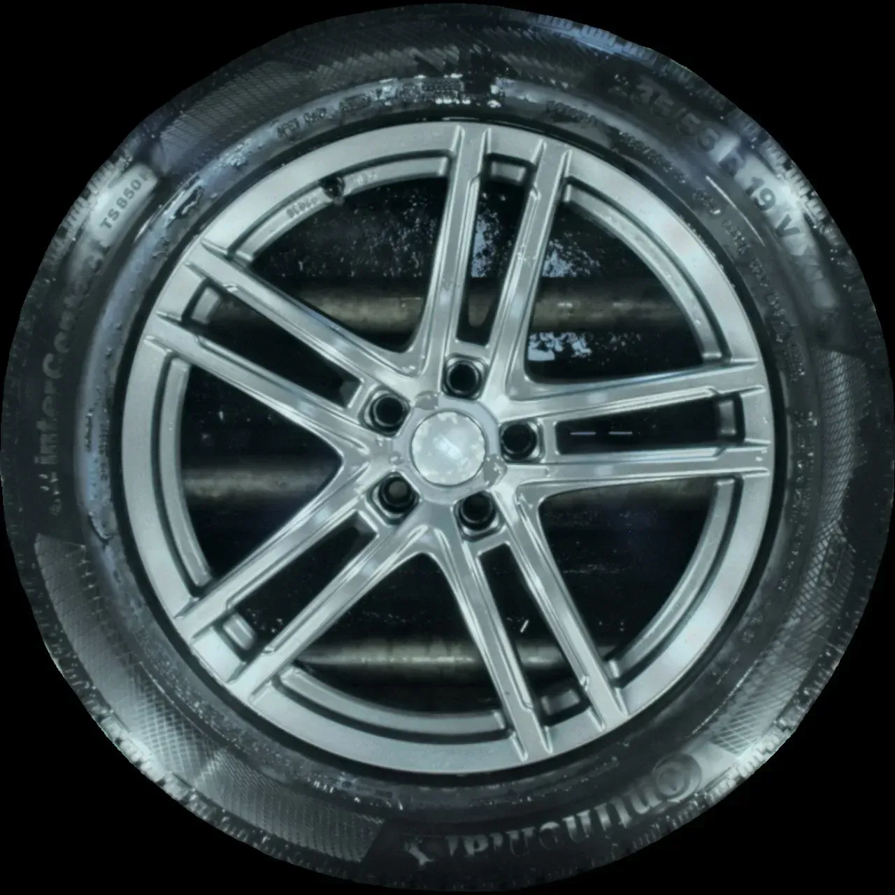 235/55 R19 105V WINTERREIFEN MERCEDES GLC W253 19 ZOLL ALU KOMPLETTSATZ 6MM - Bild 1