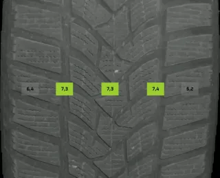 205/55 R17 95V WINTERREIFEN A-KLASSE W177 17 ZOLL ALU KOMPLETTSATZ 6-7MM - Bild 7