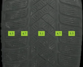 245/45 R18 WINTERREIFEN VW ARTEON 3H/3G 18 ZOLL ALUFELGEN KOMPLETTSATZ 4-6MM - Bild 6
