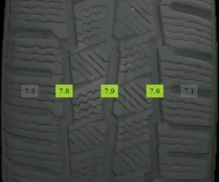 215/60 R17 109T WINTERREIFEN OPEL VIVARO 17 ZOLL ALU KOMPLETTSATZ 7-8MM - Bild 8