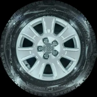 215/65 R16 WINTERREIFEN AUDI Q3 83A 16 ZOLL ALUFELGEN KOMPLETTSATZ 5-6MM - Bild 2