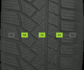215/65 R17 96H WINTERREIFEN AUDI Q3 F3 17 ZOLL ALU KOMPLETTSATZ 83A071497-8Z8 - Bild 5