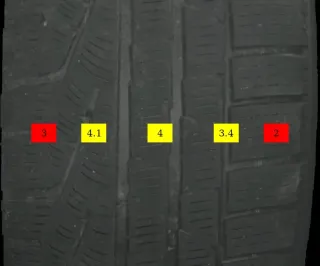 225/55 R17 97H Winterreifen Audi A6 4G 17 Zoll Alu Komplettsatz 4G0601025BH - Bild 7