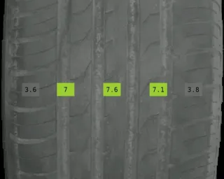 215/55 R18 92W Sommerreifen Maxxis Primetra 5 6mm DOT0724 - 2 REIFEN - Bild 2