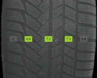 2X 265/35 R18 WINTERREIFEN AMG E-KLASSE W212 18 ZOLL ALUMINIUM KOMPLETTSATZ 6MM - Bild 4