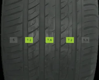 275/40 R18 103Y Sommerreifen Radar Dimax R8 7mm DOT 1621 - 2 REIFEN - Bild 1