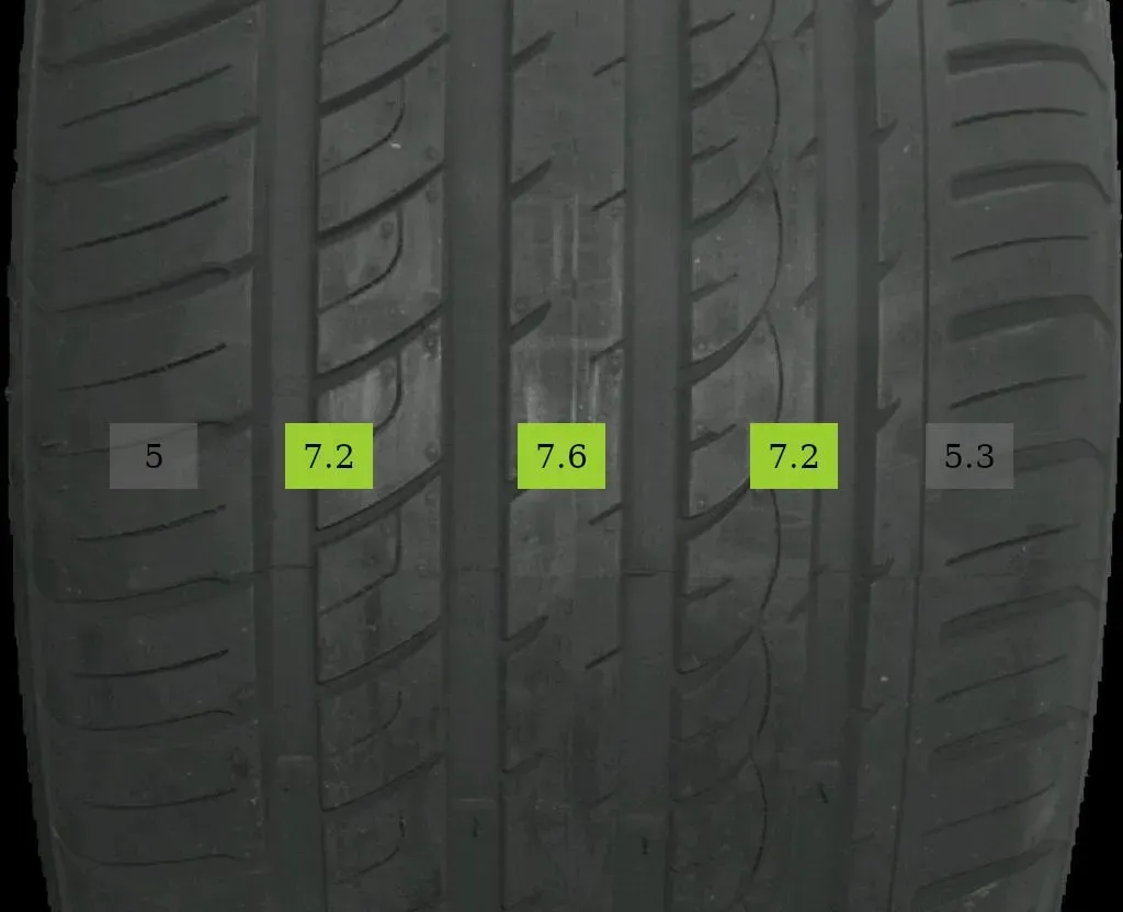 275/40 R18 103Y Sommerreifen Radar Dimax R8 7mm DOT 1621 - 2 REIFEN - Bild 1