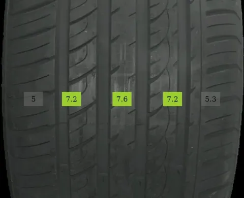Background image for 275/40 R18 103Y Sommerreifen Radar Dimax R8 7mm DOT 1621 - 2 REIFEN