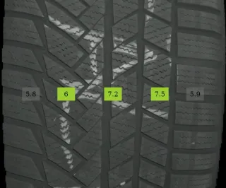2X 265/35 R18 WINTERREIFEN AMG E-KLASSE W212 18 ZOLL ALUMINIUM KOMPLETTSATZ 6MM - Bild 3