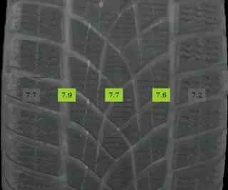 235/55 R18 104H WINTERREIFEN AUDI Q3 F3 18 ZOLL ALU KOMPLETTSATZ 7MM - Bild 6