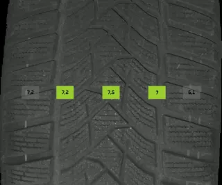 225/40 R19 93W WINTERREIFEN AUDI TT 8S 19 ZOLL ALU KOMPLETTSATZ 6-7MM - Bild 7
