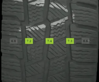 215/60 R17 109T WINTERREIFEN OPEL VIVARO 17 ZOLL ALU KOMPLETTSATZ 7-8MM - Bild 7