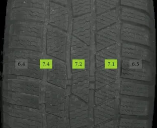 255/55 R19 WINTERREIFEN VW TOUAREG III CR 19 ZOLL ALUFELGEN KOMPLETTSATZ 5-7MM - Bild 8
