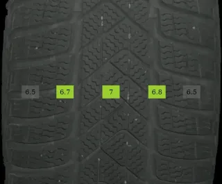 245/45 R18 WINTERREIFEN VW ARTEON 3H/3G 18 ZOLL ALUFELGEN KOMPLETTSATZ 4-6MM - Bild 5