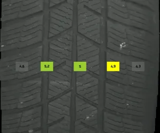 215/55 R17 98V WINTERREIFEN SEAT ATECA 5FP 17 ZOLL ALU KOMPLETTSATZ 4-5MM - Bild 5