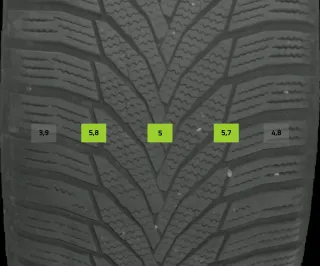 245/40 R18 97v Winterreifen AUDI A4 8K 18 Zoll Alu Komplettsatz 5mm - Bild 7