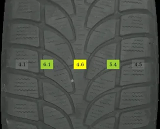 235/60 R18 WINTERREIFEN GLC W253 18 ZOLL ALUFELGEN 4MM KOMPLETTSATZ - Bild 7