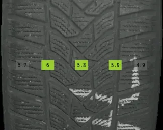205/60 R16 WINTERREIFEN A-KLASSE W177 16 ZOLL ALUFELGEN KOMPLETTSATZ 5-6MM - Bild 8