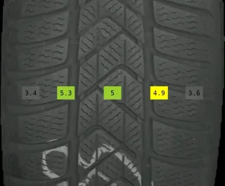 225/55 R17 WINTERREIFEN BMW 5ER G30  17 ZOLL ALUFELGEN KOMPLETTSATZ 4-5MM - Bild 7