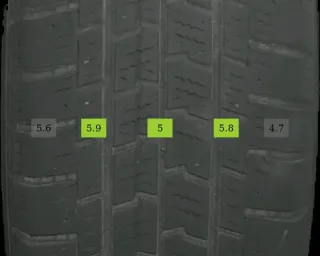 195/65 R16 WINTERREIFEN V-KLASSE W447 16 ZOLL STAHLFELGEN KOMPLETTSATZ 4-6MM - Bild 8