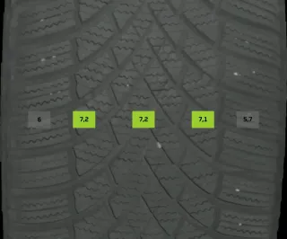 205/55 R17 95V WINTERREIFEN MERCEDES CLA F2C 17 ZOLL ALU KOMPLETTSATZ 5-7MM - Bild 7