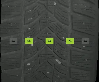 215/60 R16 WINTERREIFEN VW PASSAT 3C 16 ZOLL ALU KOMPLETTSATZ 4-5MM - Bild 5