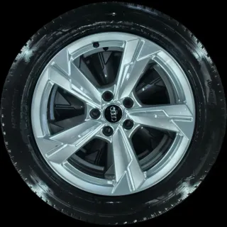 225/55 R18 102V WINTERREIFEN AUDI A6 4K 18 ZOLL ALUMINIUM KOMPLETTSATZ 5-6MM - Bild 2