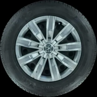 215/65 R17 99H WINTERREIFEN VW TIGUAN 5N (II) 17 ZOLL STAHL KOMPLETTSATZ 4-5MM - Bild 3