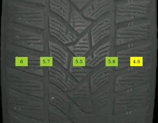 205/60 R16 WINTERREIFEN V-KLASSE W447  16 ZOLL STAHLFELGEN KOMPLETTSATZ 5-8MM - Bild 8
