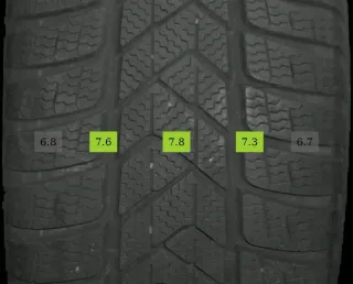 245/45 R18 WINTERREIFEN E-KLASSE W213 18 ZOLL ALUFELGEN KOMPLETTSATZ 6-7MM - Bild 7