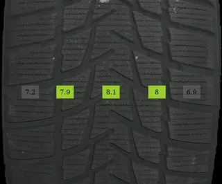 245/45 R18 WINTERREIFEN E-KLASSE W213 18 ZOLL ALUFELGEN KOMPLETTSATZ 5-7MM - Bild 8