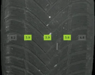 205/60 R16 WINTERREIFEN BMW 3ER G20/G21 16 ZOLL ALUFELGEN KOMPLETTSATZ 4-5MM - Bild 6