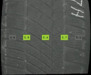 255/55 R18 WINTERREIFEN  PORSCHE MACAN 95B  18 ZOLL ALUFELGEN KOMPLETTSATZ 4-5MM - Bild 7
