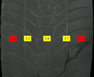 245/45 R18 100V WINTERREIFEN C-KLASSE W205 18 ZOLL ALU KOMPLETTSATZ - Bild 7