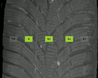 205/60 R16 96H WINTERREIFEN SKODA KAMIQ NW 16 ZOLL STAHL KOMPLETTSATZ 7-8MM - Bild 6