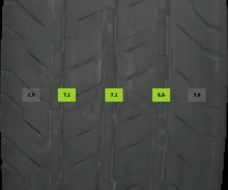 215/65 R16 SOMMERREIFEN OPEL VIVARO 16 ZOLL STAHL Kompletträder 5MM - Bild 5