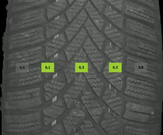 235/55 R19 101T WINTERREIFEN VW ID.4 19 ZOLL STAHL KOMPLETTRÄDER 5MM - Bild 7